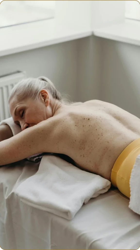 Massage pour senior à Saint-Tropez