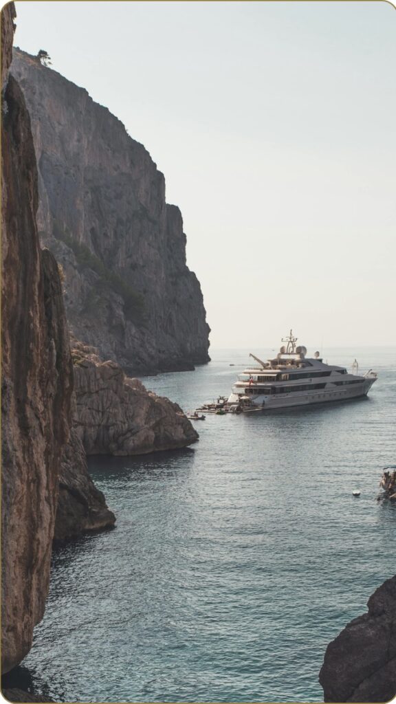 Massage sur yacht en mer, entre Cannes et Monaco